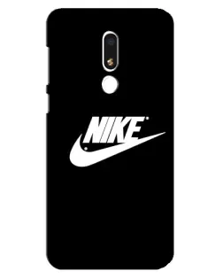 Чохол для Meizu M8 Lite з картинкою «Мазки фарби Nike»