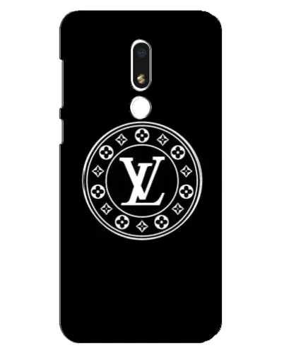 Чехол для Meizu M8 Lite с картинкой «LV — печать стиля»