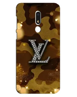 Чехол для Meizu M8 Lite с картинкой «Камуфляжный Louis Vuitton»