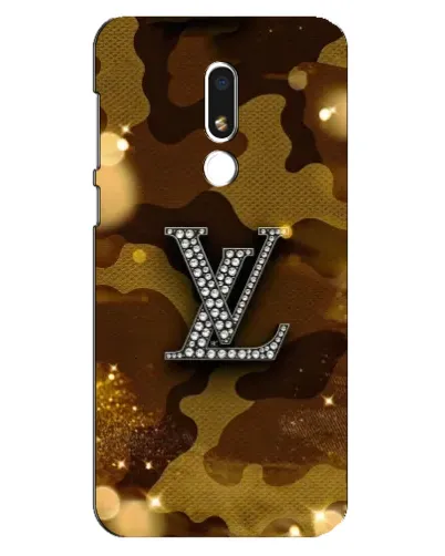 Чехол для Meizu M8 Lite с картинкой «Камуфляжный Louis Vuitton»