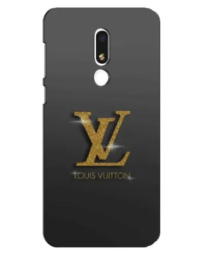 Чехол для Meizu M8 Lite с картинкой «Градиент Louis Vuitton»