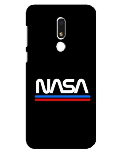 Чехол для Meizu M8 Lite с картинкой «NASA — классика Red Blue» Чехол для Meizu M8 Lite с картинкой «NASA — классика Red Blue»