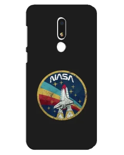Чехол для Meizu M8 Lite с картинкой «NASA — эмблема миссии» Чехол для Meizu M8 Lite с картинкой «NASA — эмблема миссии»