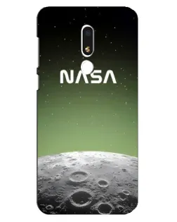 Чехол для Meizu M8 Lite с картинкой «NASA — лунный градиент» Чехол для Meizu M8 Lite с картинкой «NASA — лунный градиент»