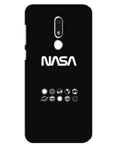 Чехол для Meizu M8 Lite с картинкой «NASA — технический принт» Чехол для Meizu M8 Lite с картинкой «NASA — технический принт»