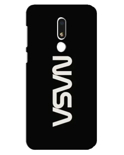 Чехол для Meizu M8 Lite с картинкой «NASA — вертикальный логотип» Чехол для Meizu M8 Lite с картинкой «NASA — вертикальный логотип»