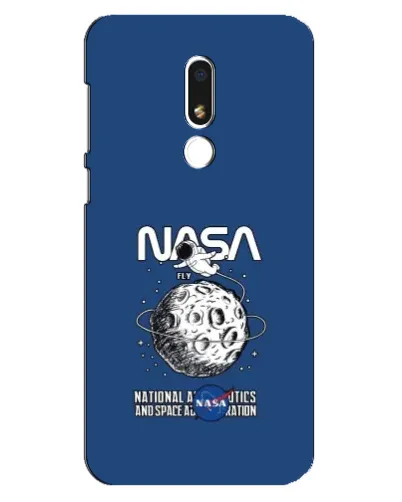 Чехол для Meizu M8 Lite с картинкой «NASA — лунная миссия» Чехол для Meizu M8 Lite с картинкой «NASA — лунная миссия»