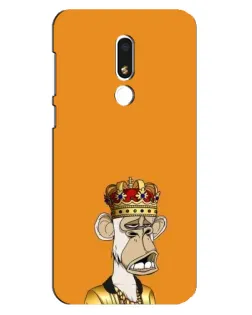 Чехол для Meizu M8 Lite с картинкой «Золотая обезьяна Bored Ape»