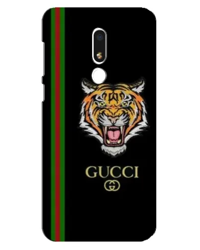 Чехол для Meizu M8 Lite с картинкой «Тигр Gucci» Чехол для Meizu M8 Lite с картинкой «Тигр Gucci»
