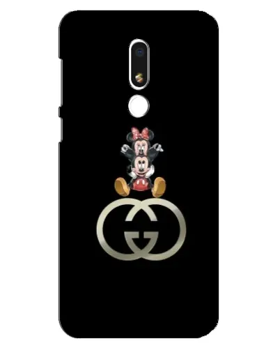 Чехол для Meizu M8 Lite с картинкой «Минни Маус на лого» Чехол для Meizu M8 Lite с картинкой «Минни Маус на лого»
