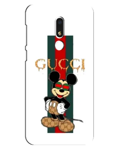 Чехол для Meizu M8 Lite с картинкой «Микки Маус Gucci — полосы» Чехол для Meizu M8 Lite с картинкой «Микки Маус Gucci — полосы»