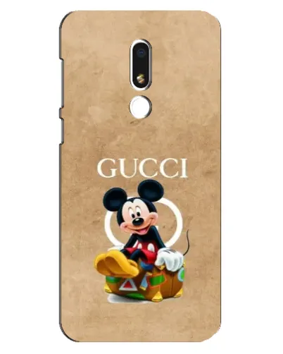 Чехол для Meizu M8 Lite с картинкой «Микки Маус Gucci — крафт» Чехол для Meizu M8 Lite с картинкой «Микки Маус Gucci — крафт»