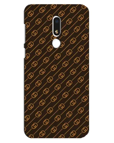 Чехол для Meizu M8 Lite с картинкой «Gucci — золотые диагонали» Чехол для Meizu M8 Lite с картинкой «Gucci — золотые диагонали»