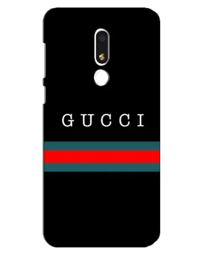 Чехол для Meizu M8 Lite с картинкой «Gucci — красный пояс» Чехол для Meizu M8 Lite с картинкой «Gucci — красный пояс»