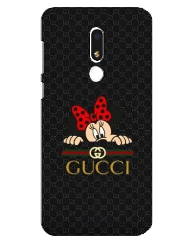 Чехол для Meizu M8 Lite с картинкой «Минни Маус Gucci — черный» Чехол для Meizu M8 Lite с картинкой «Минни Маус Gucci — черный»