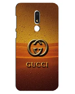 Чехол для Meizu M8 Lite с картинкой «Gucci — солнечный градиент»
