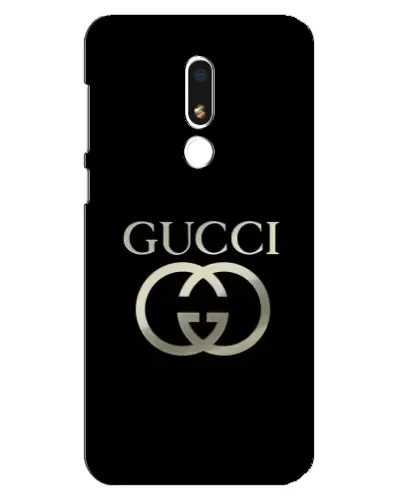 Чехол для Meizu M8 Lite с картинкой «Gucci — золото на черном» Чехол для Meizu M8 Lite с картинкой «Gucci — золото на черном»