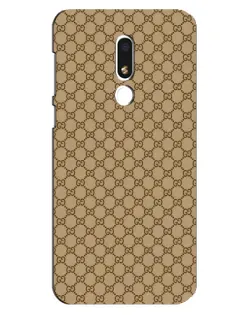 Чехол для Meizu M8 Lite с картинкой «Gucci — классический беж»