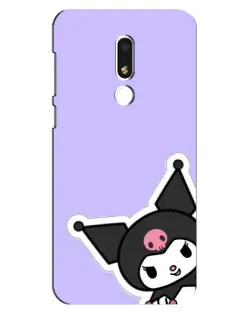 Чохол для Meizu M8 Lite з картинкою «Кумедна Kuromi»