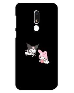 Чохол для Meizu M8 Lite з картинкою «My Melody та Kuromi»