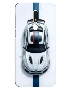 Чохол для Meizu M8 Lite з картинкою «Вид зверху — BMW M»