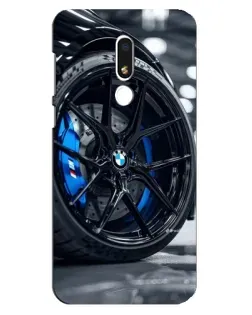 Чохол для Meizu M8 Lite з картинкою «Колесо BMW зблизька»
