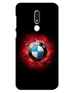 Чохол для Meizu M8 Lite з картинкою «Логотип BMW — спалах»