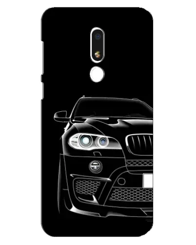 Чехол для Meizu M8 Lite с картинкой «Темный силуэт BMW» Чехол для Meizu M8 Lite с картинкой «Темный силуэт BMW»