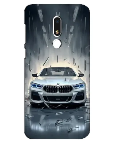 Чехол для Meizu M8 Lite с картинкой «BMW в свете фар» Чехол для Meizu M8 Lite с картинкой «BMW в свете фар»