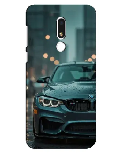 Чехол для Meizu M8 Lite с картинкой «BMW в огнях города» Чехол для Meizu M8 Lite с картинкой «BMW в огнях города»