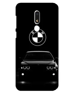 Чохол для Meizu M8 Lite з картинкою «BMW — погляд з темряви»