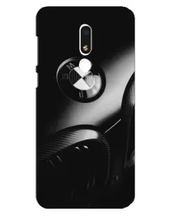 Чохол для Meizu M8 Lite з картинкою «Емблема BMW — макро»