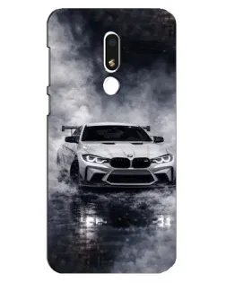 Чохол для Meizu M8 Lite з картинкою «BMW крізь туман»
