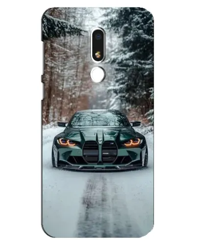 Чехол для Meizu M8 Lite с картинкой «BMW в зимнем лесу» Чехол для Meizu M8 Lite с картинкой «BMW в зимнем лесу»