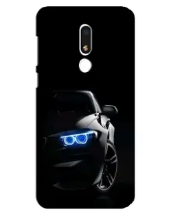 Чохол для Meizu M8 Lite з картинкою «BMW — нічний погляд»