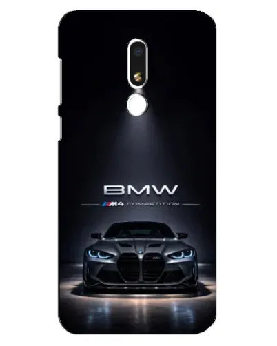 Чехол для Meizu M8 Lite с картинкой «BMW сквозь ночной город» Чехол для Meizu M8 Lite с картинкой «BMW сквозь ночной город»