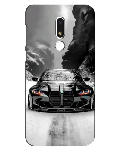 Чехол для Meizu M8 Lite с картинкой «BMW — акварельный дрифт» Чехол для Meizu M8 Lite с картинкой «BMW — акварельный дрифт»