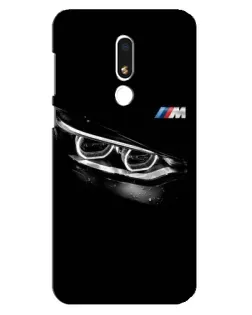 Чохол для Meizu M8 Lite з картинкою «BMW — погляд тигра»