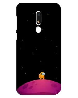 Чохол для Meizu M8 Lite з картинкою «Самотній герой на планеті»