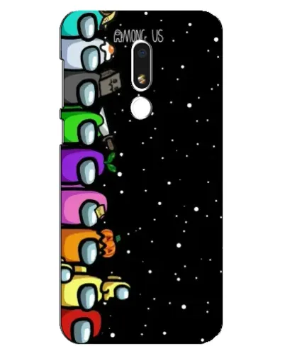 Чехол для Meizu M8 Lite с картинкой «Команда Among Us» Чехол для Meizu M8 Lite с картинкой «Команда Among Us»