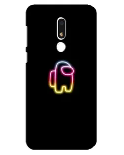 Чехол для Meizu M8 Lite с картинкой «Among Us градиент»