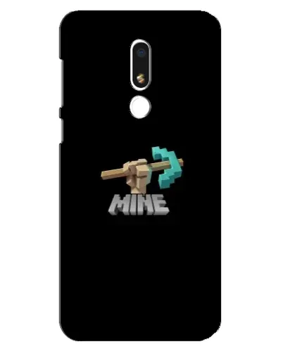 Чехол для Meizu M8 Lite с картинкой «Алмазная кирка»
