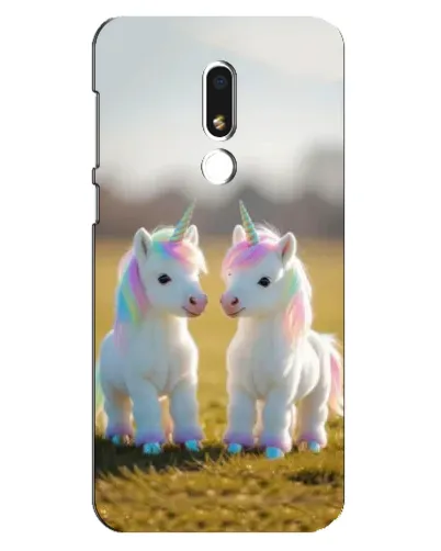 Чехол для Meizu M8 Lite с картинкой «Пара единорогов» Чехол для Meizu M8 Lite с картинкой «Пара единорогов»