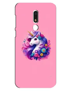 Чехол для Meizu M8 Lite с картинкой «Сказочный единорог»