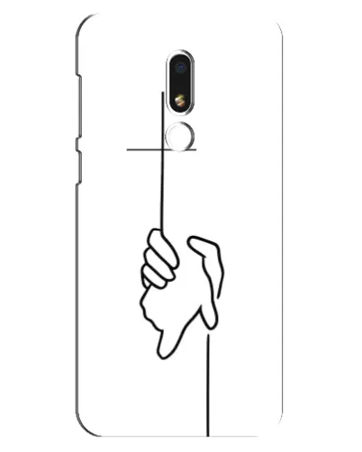 Чехол для Meizu M8 Lite с картинкой «Рука держит» Чехол для Meizu M8 Lite с картинкой «Рука держит»