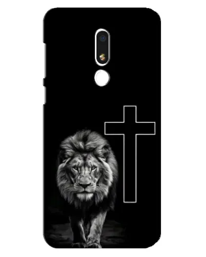 Чехол для Meizu M8 Lite с картинкой «Лев и Крест» Чехол для Meizu M8 Lite с картинкой «Лев и Крест»