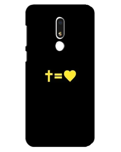 Чехол для Meizu M8 Lite с картинкой «Сердце и Крест» Чехол для Meizu M8 Lite с картинкой «Сердце и Крест»