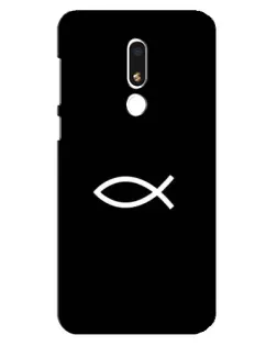 Чехол для Meizu M8 Lite с картинкой «Символ рыбы Jesus» Чехол для Meizu M8 Lite с картинкой «Символ рыбы Jesus»