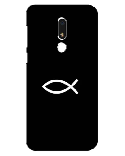 Чехол для Meizu M8 Lite с картинкой «Символ рыбы Jesus» Чехол для Meizu M8 Lite с картинкой «Символ рыбы Jesus»