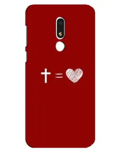 Чехол для Meizu M8 Lite с картинкой «Уравнение любви» Чехол для Meizu M8 Lite с картинкой «Уравнение любви»